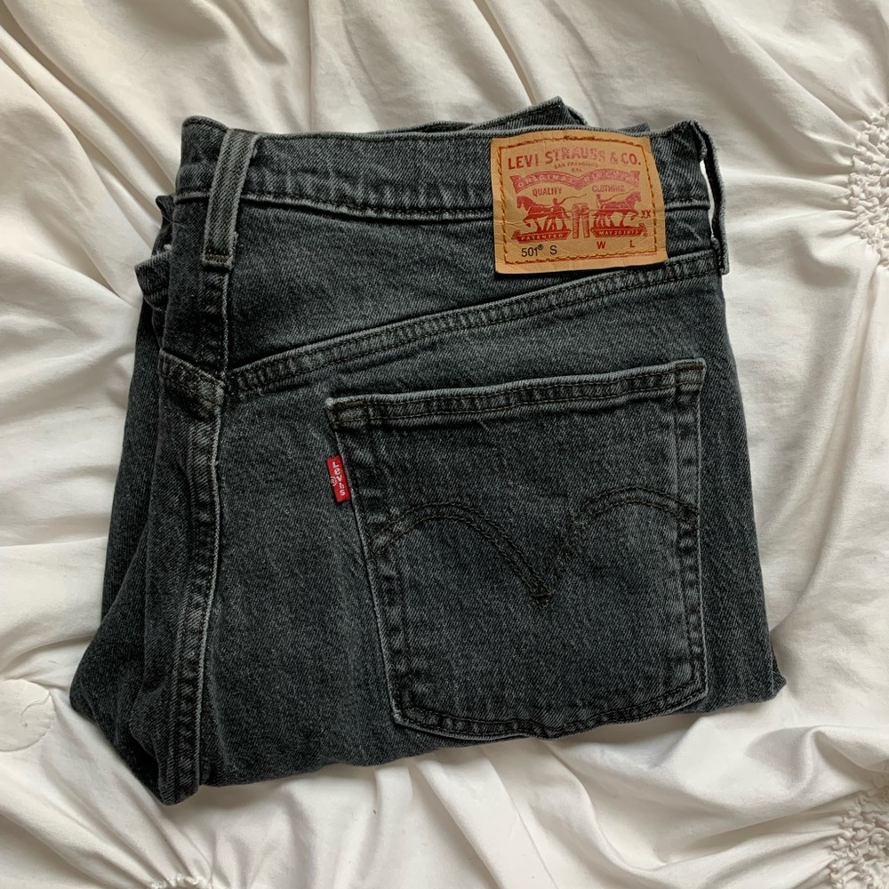 Vintage black Levi denim jeans